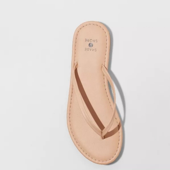 skinny strap flip flops